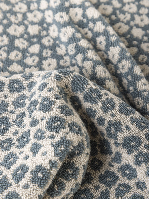 Forget Me Not Cotton Bath Towel Range - Cod/Oat