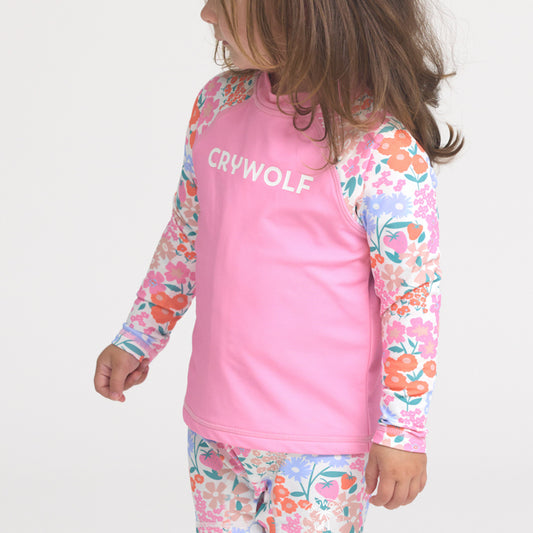 Baby Rash Vest- Berry Garden