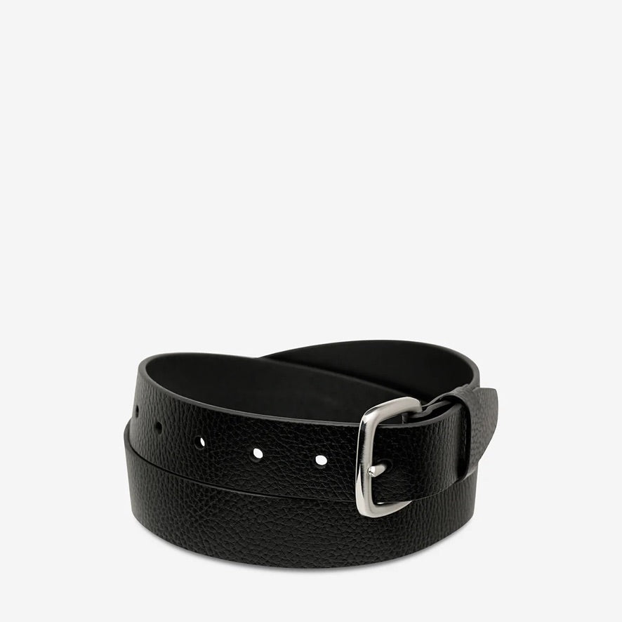 Ease Up Belt - Black/Silver