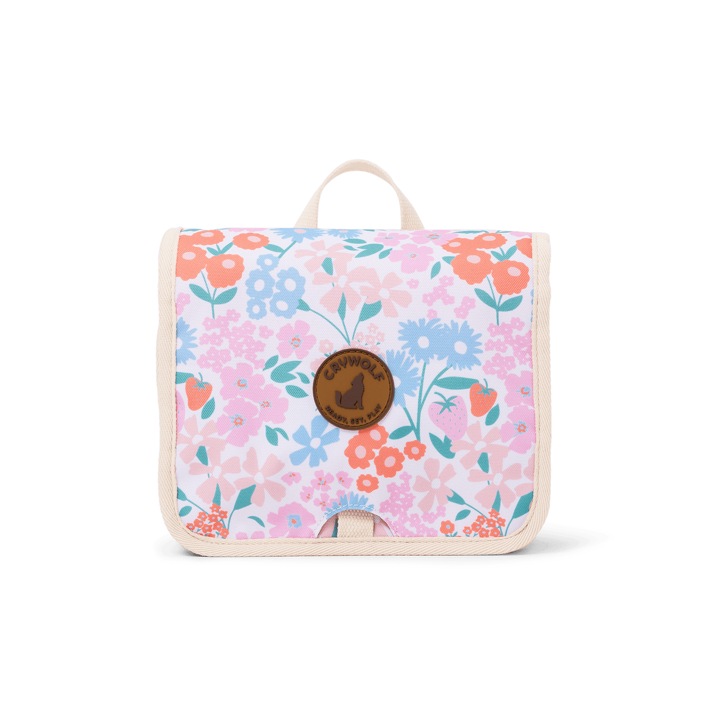 Hanging Toiletry Bag- Berry Garden