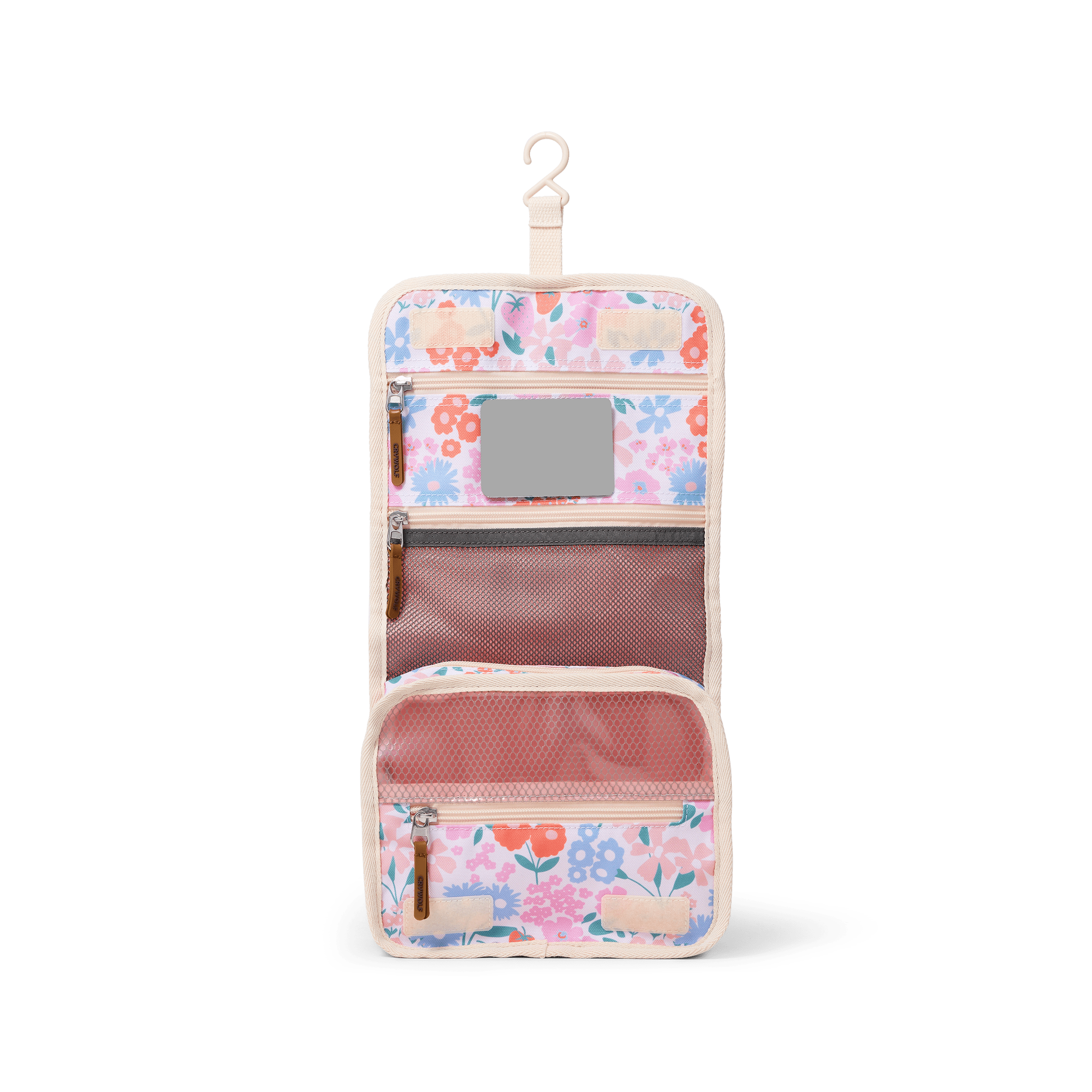 Hanging Toiletry Bag- Berry Garden