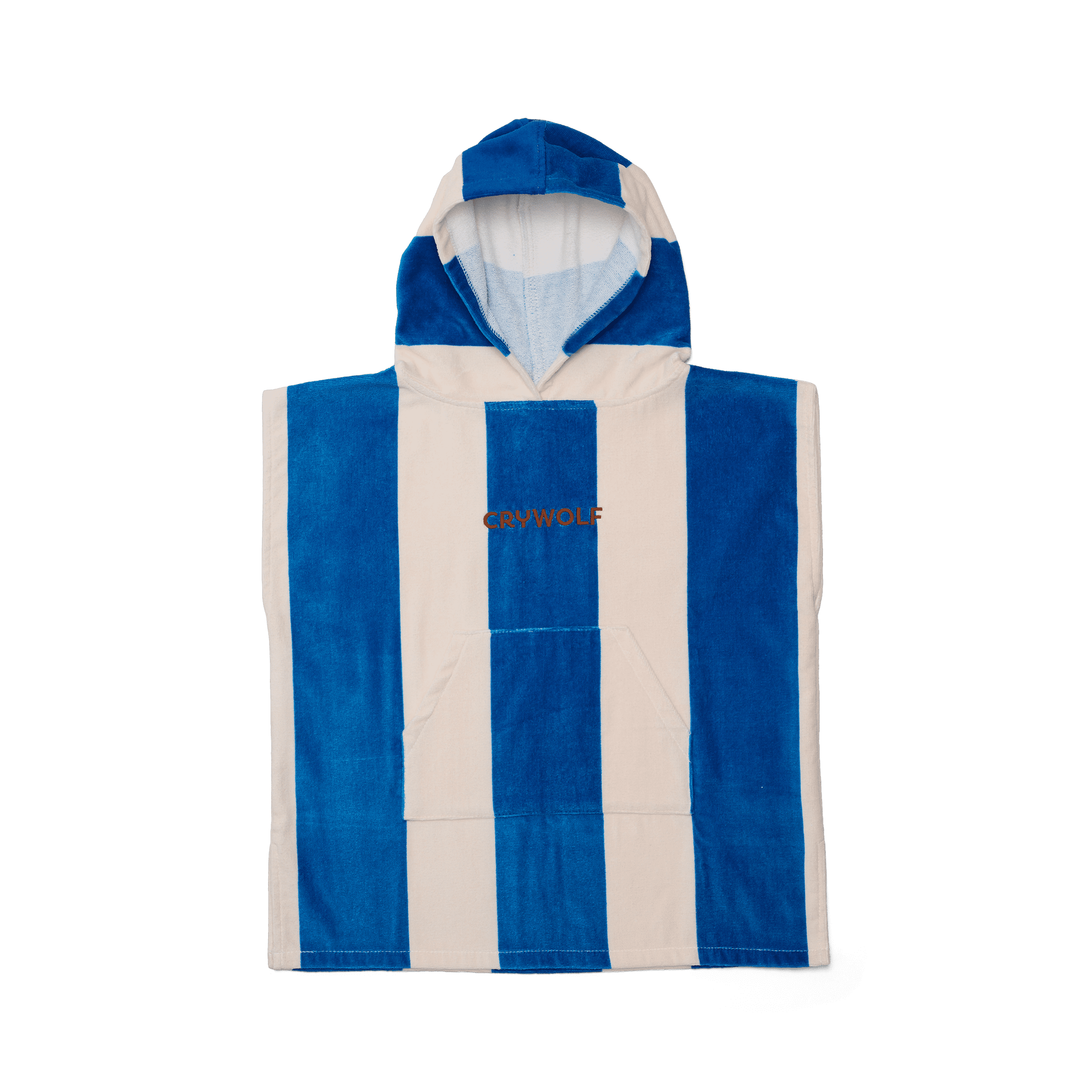 Hooded Towel - Deep Sea Stripe