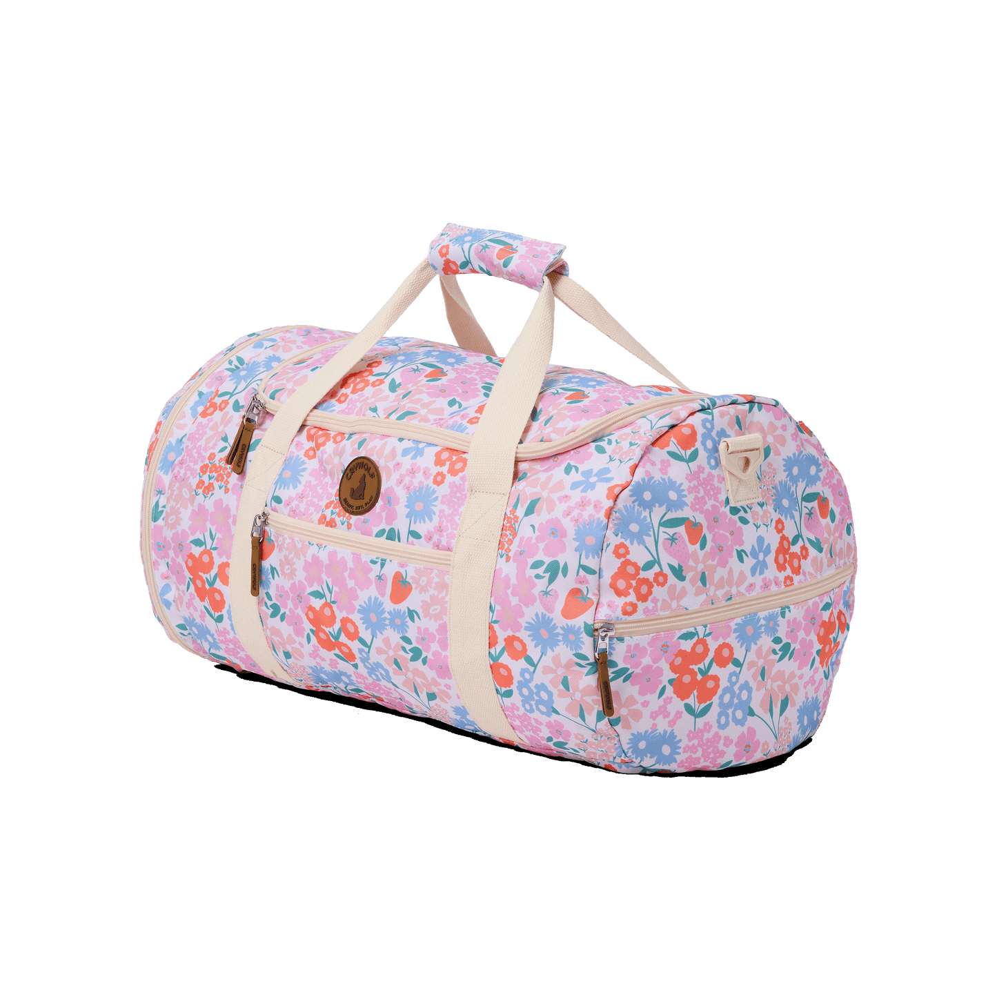 Packable Duffle Bag - Strawberry Splash