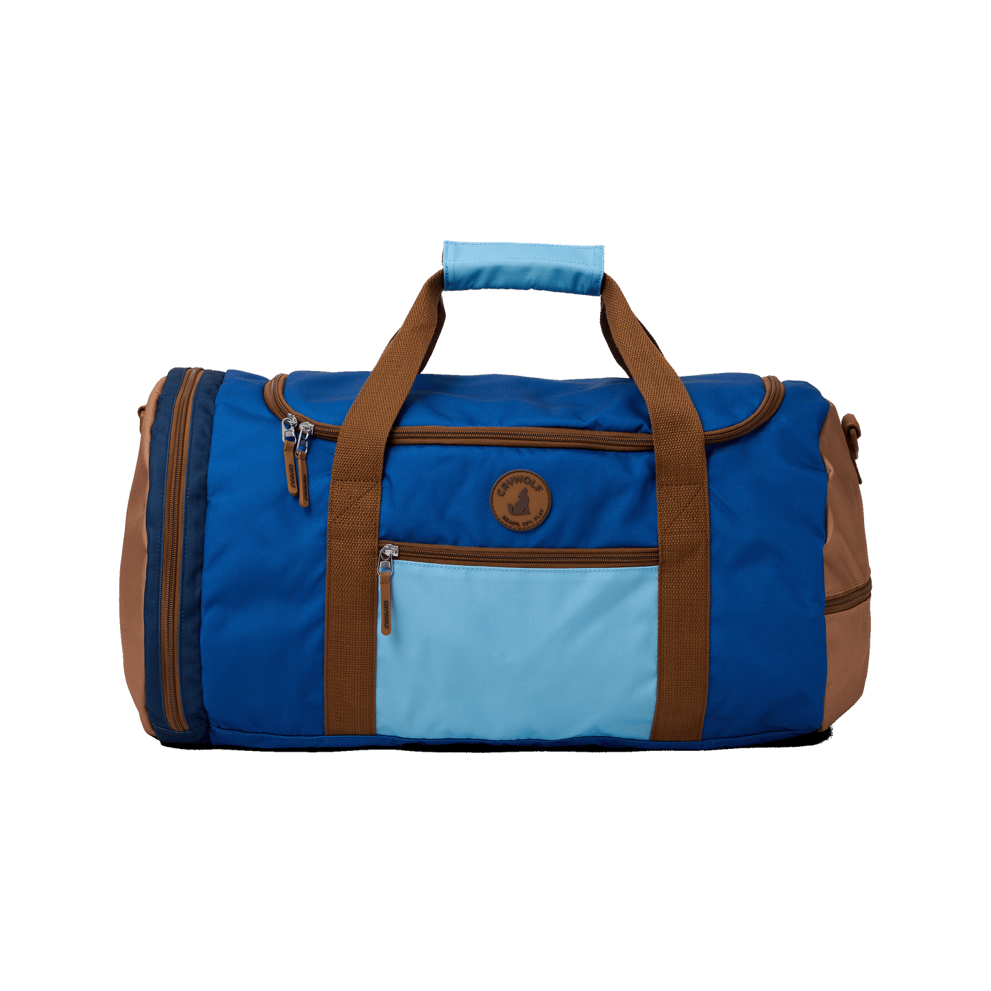Packable Duffle Bag - Deep sea - Colour block