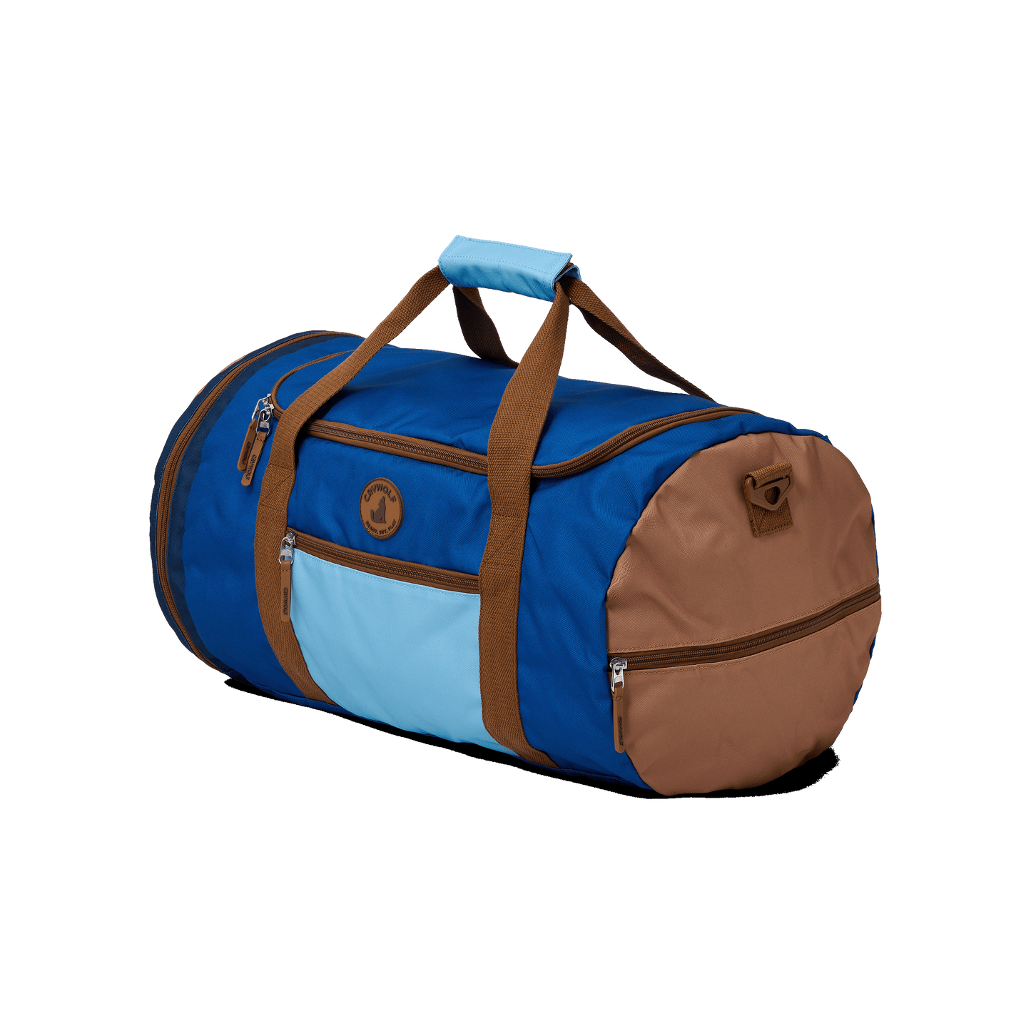 Packable Duffle Bag - Deep sea - Colour block