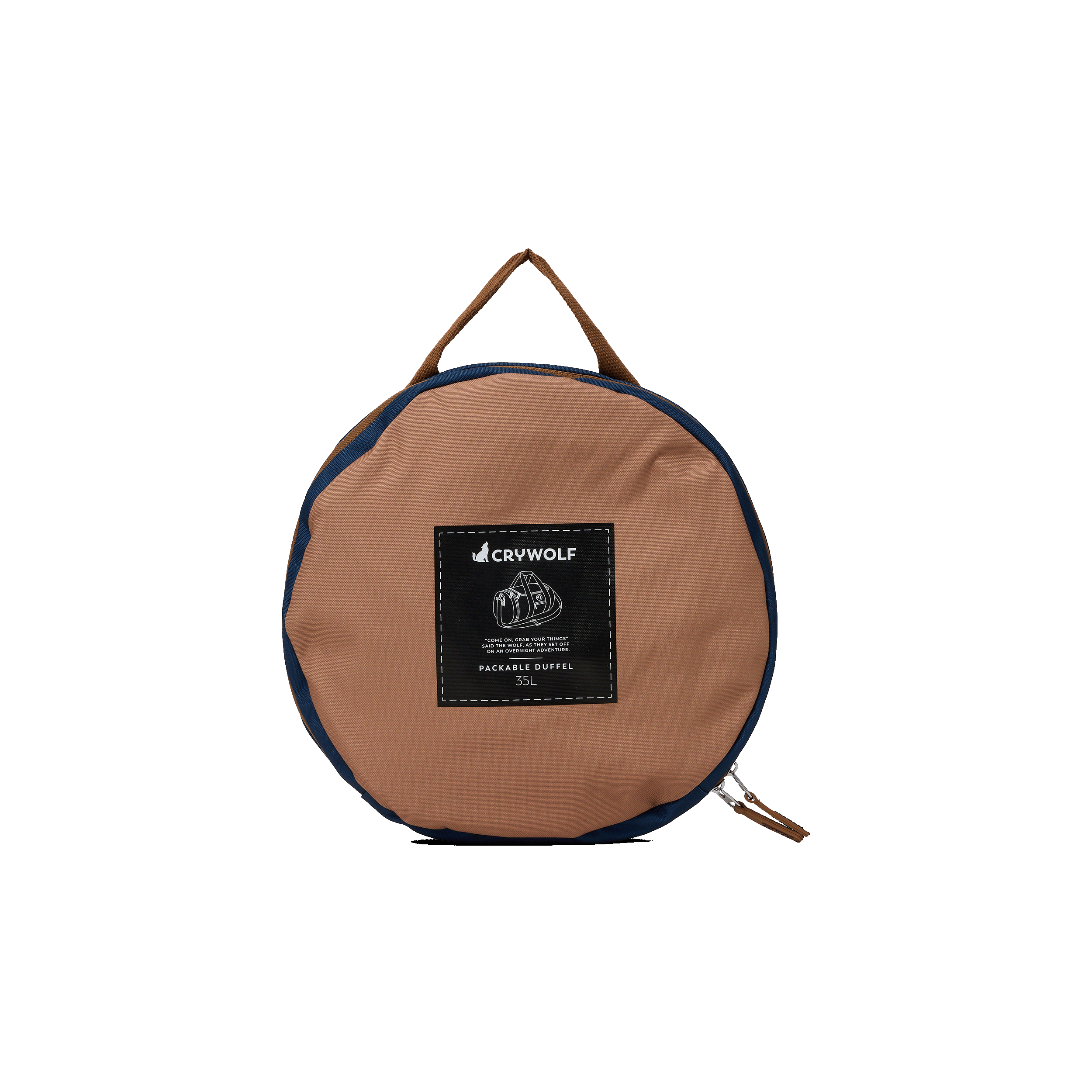 Packable Duffle Bag - Deep sea - Colour block