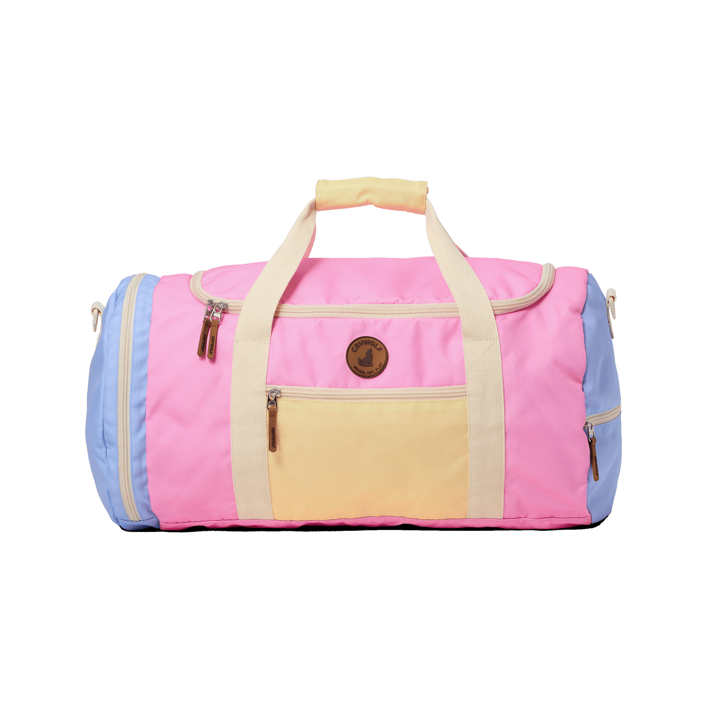 Packable Duffle Bag - Pop Colourblock