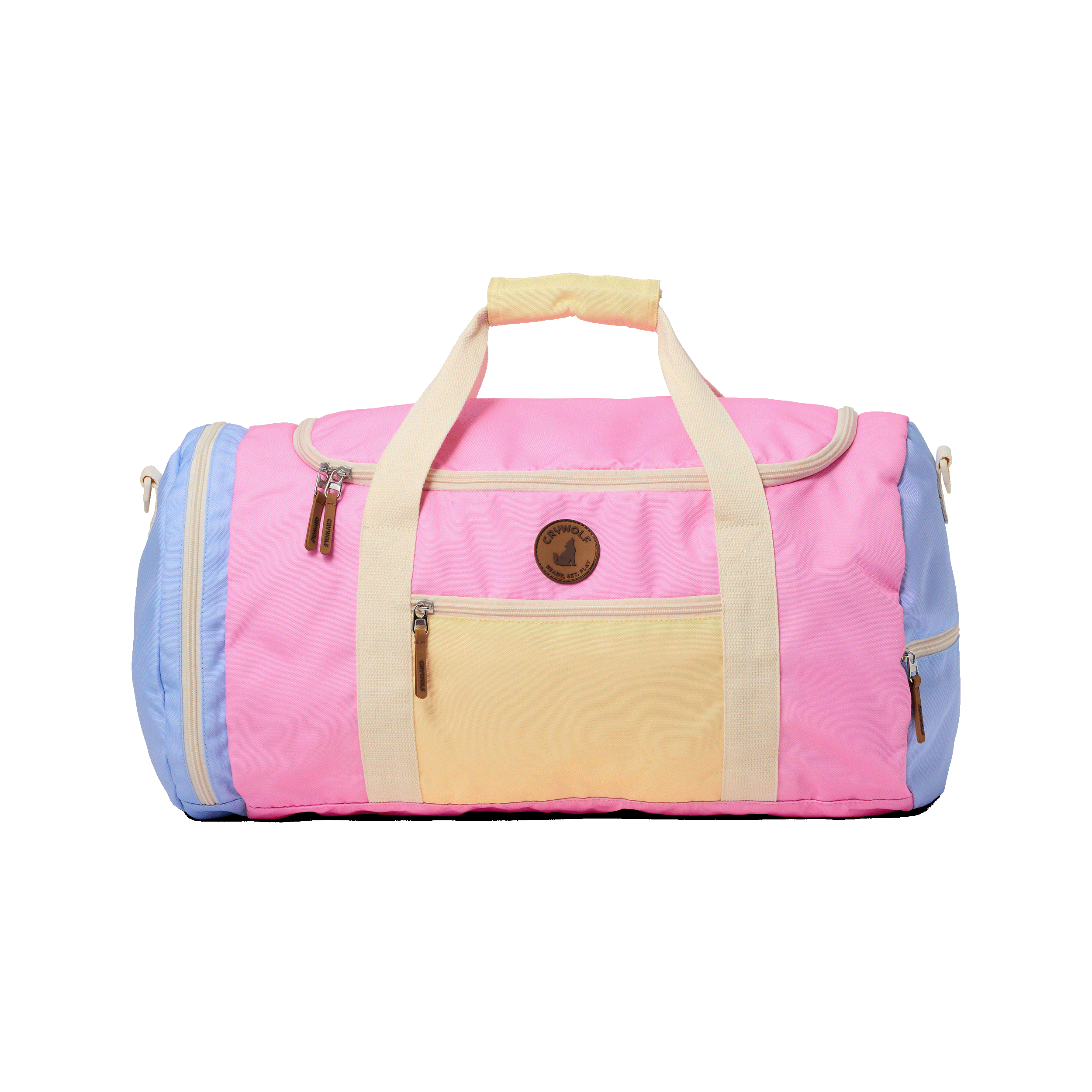 Packable Duffle Bag - Pop Colourblock