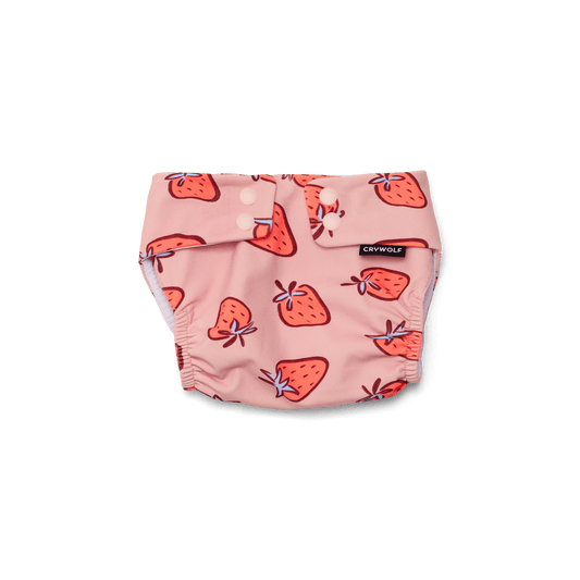 Reusable Swim Nappy - Strawberry Blush
