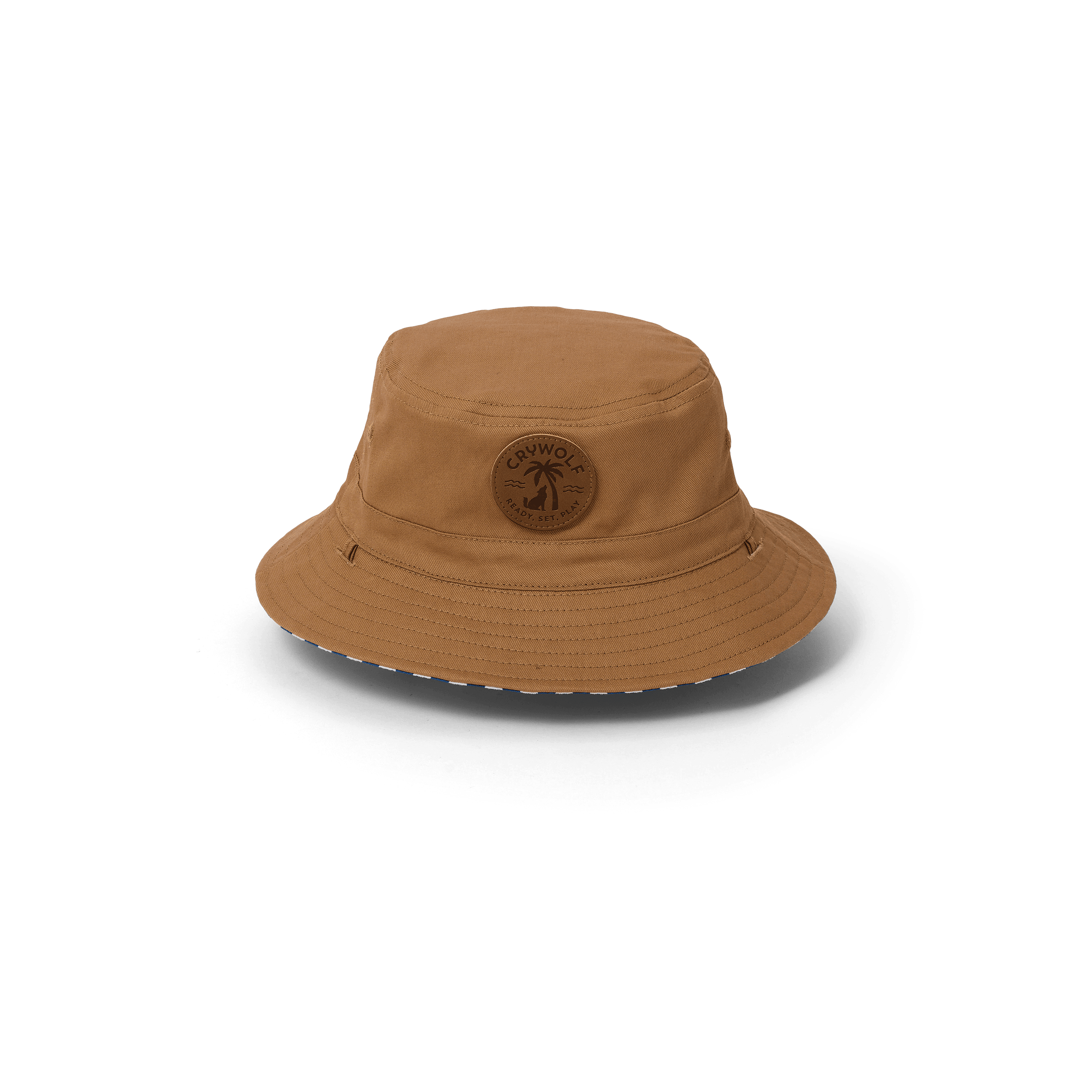 Reversible Bucket Hat Deep Sea Stripe