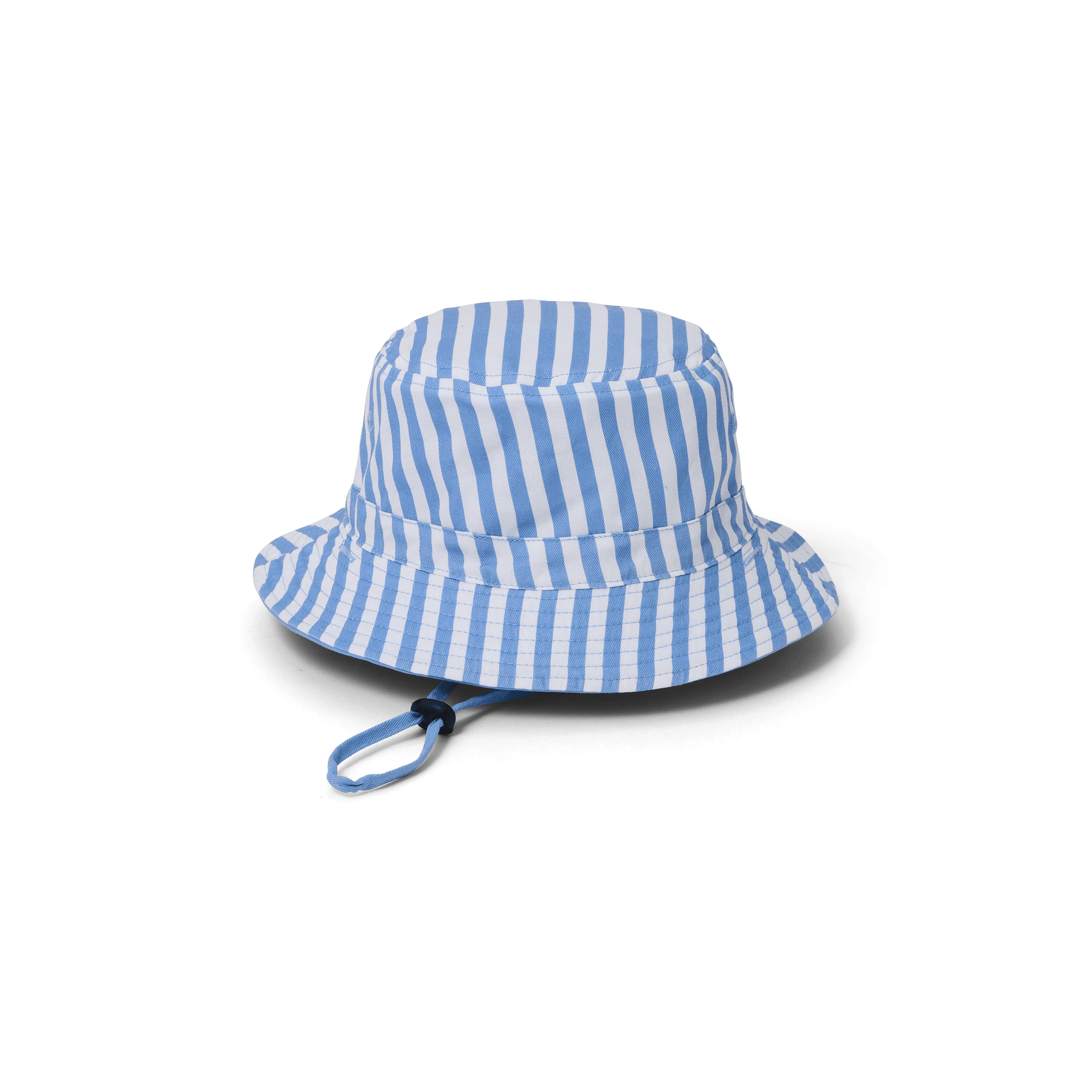 Reversible Bucket Hat - Sky Blue Stripe
