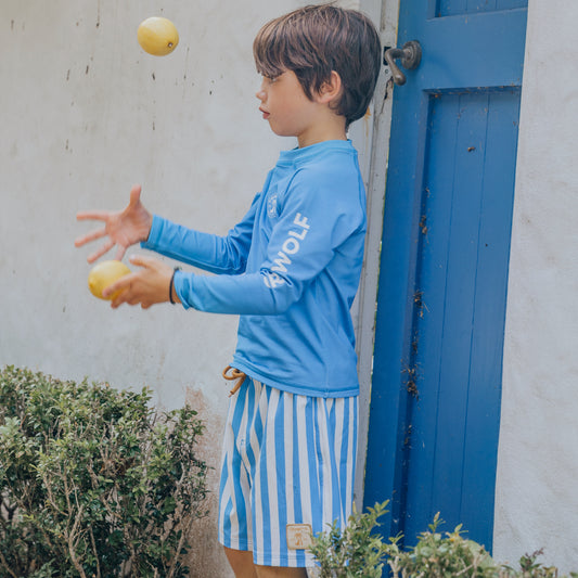 Board Short Deep Ocean Stripe