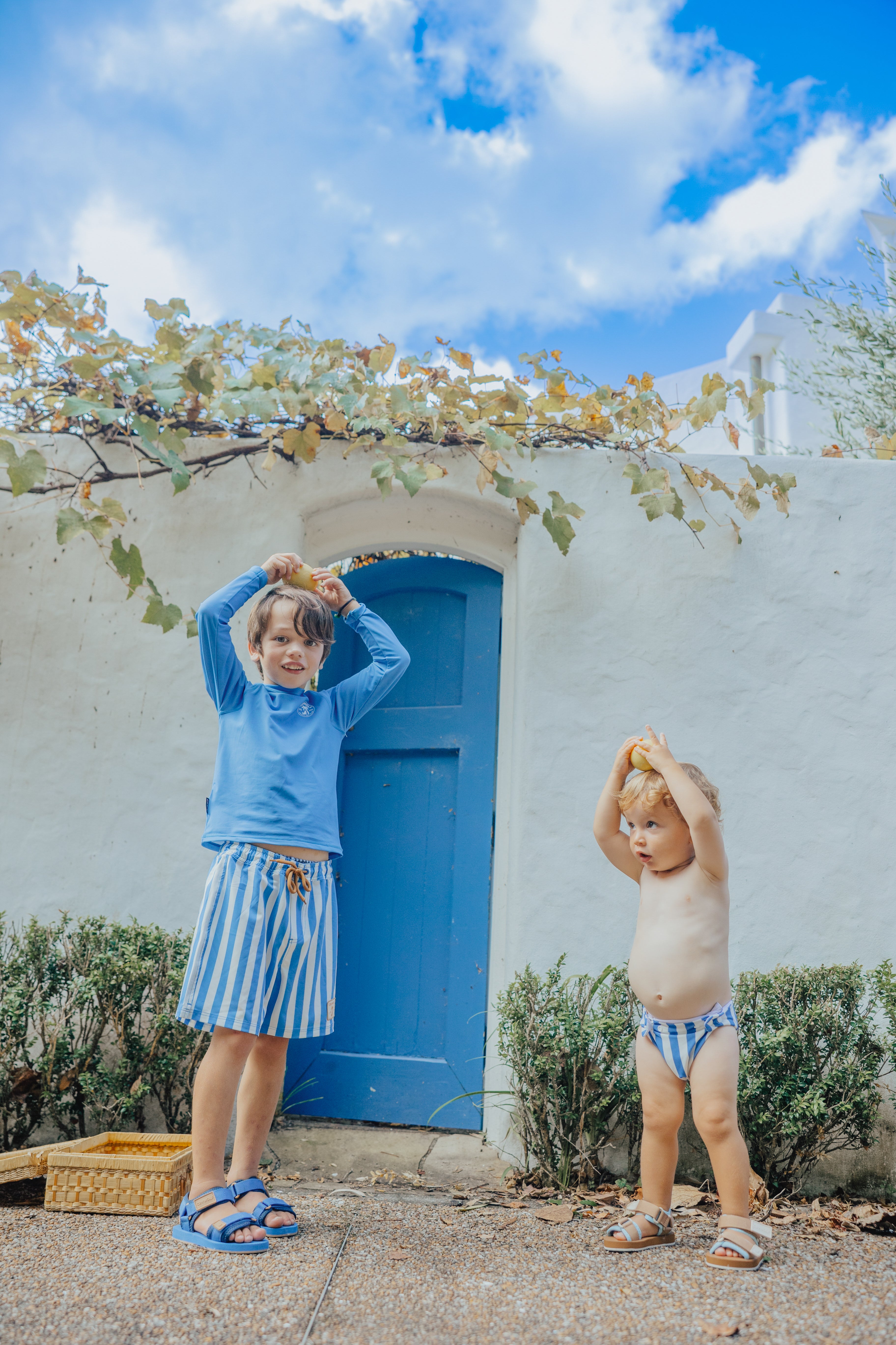 Board Short Deep Ocean Stripe