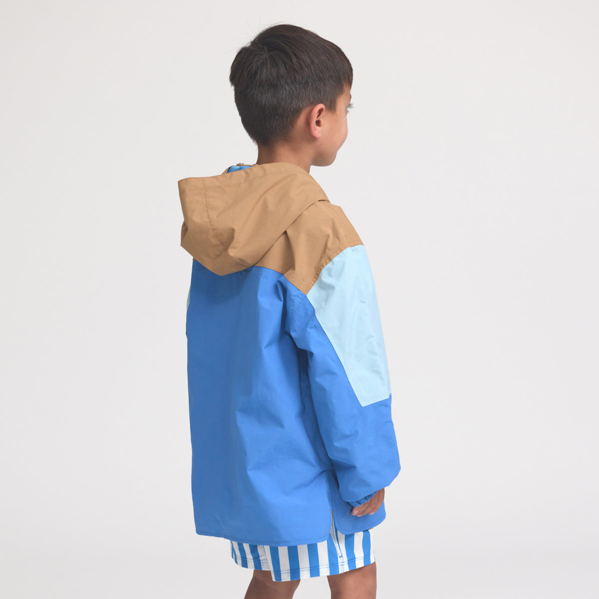 Packable Jacket - Ocean Colour Block