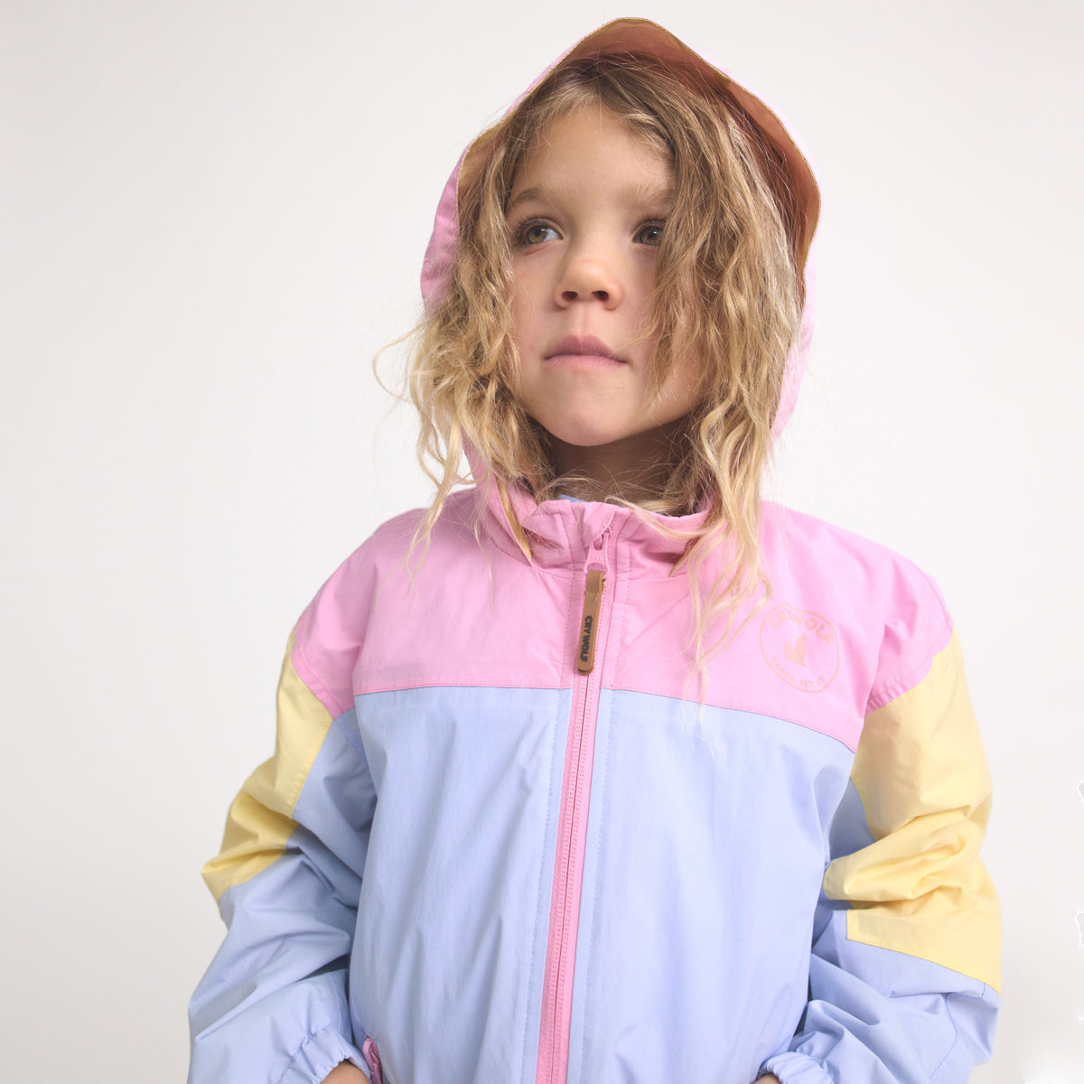 Packable Jacket - Pop Colourblock