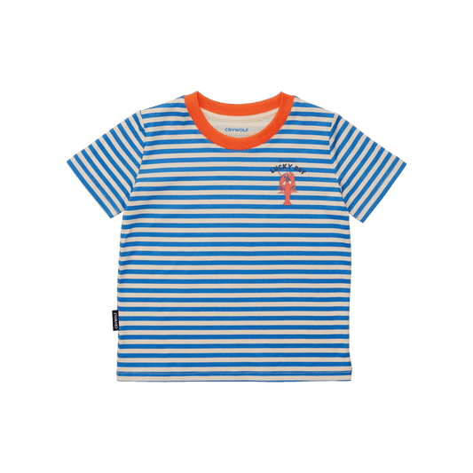 Sun Smart T-SHIRT  -  Lobster Stripe