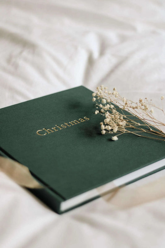 Christmas Memory Book – Family Keepsake Journal Pine