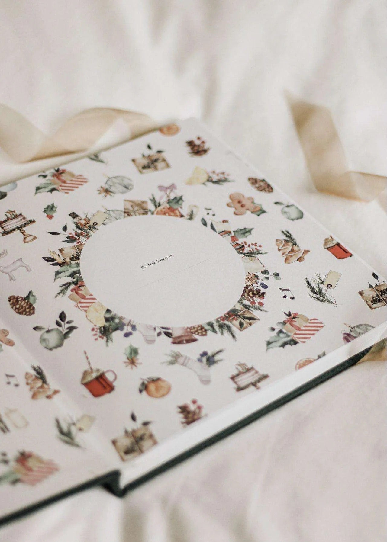 Christmas Memory Book – Family Keepsake Journal Pine