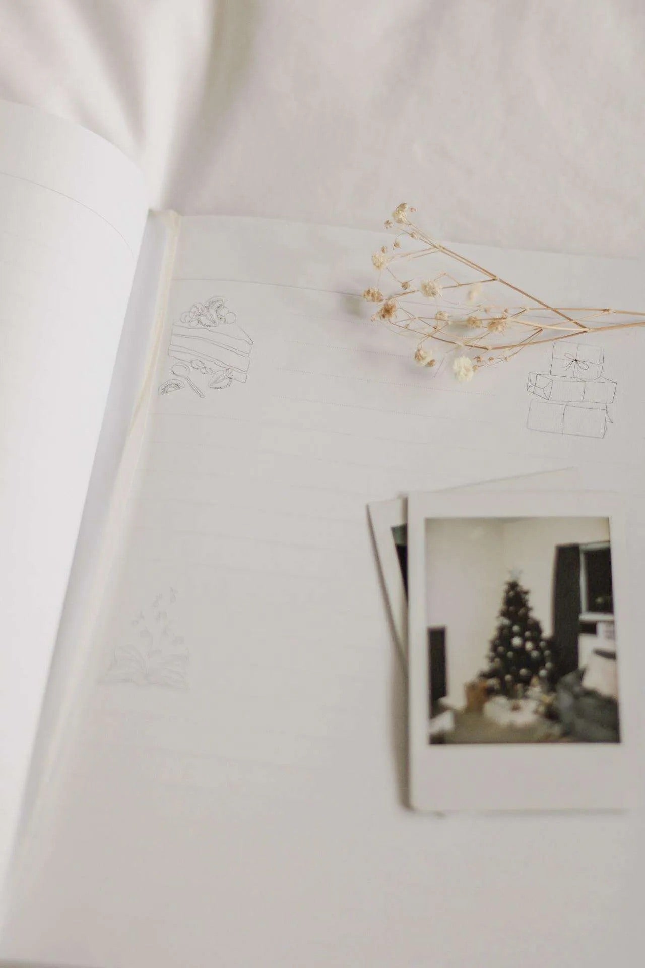 Christmas Memory Book – Family Keepsake Journal Pine