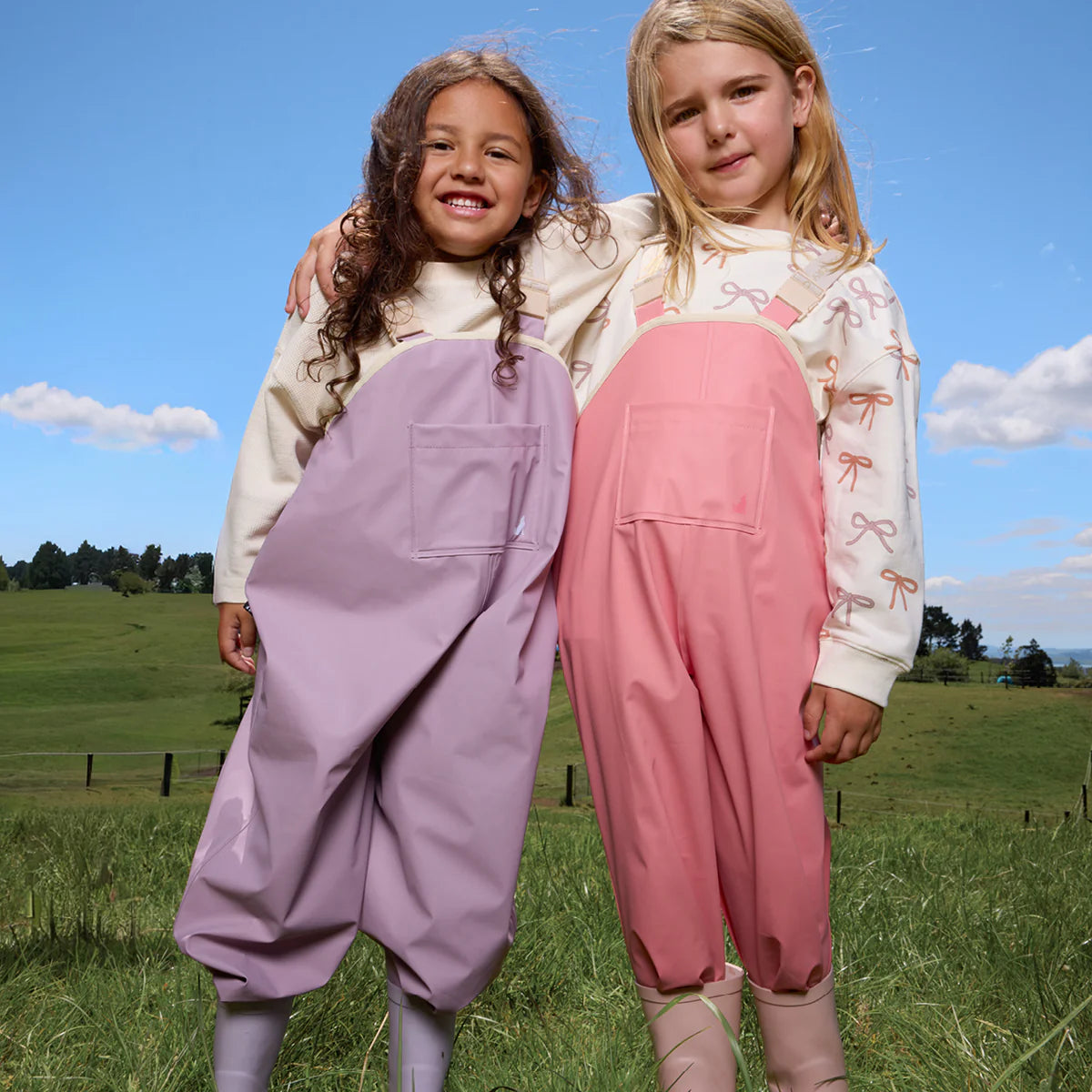 RAIN OVERALLS Heather