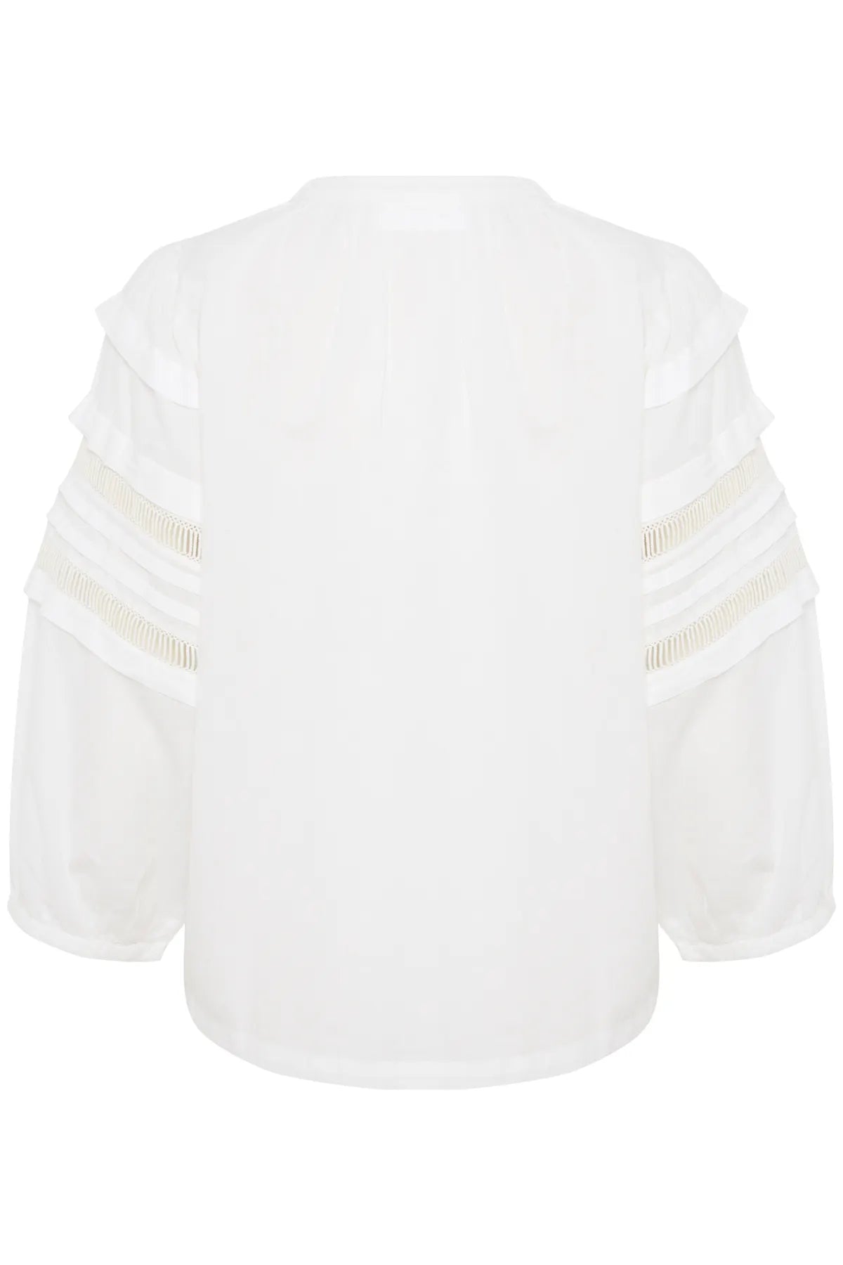OMMIKB BLOUSE - BRIGHT WHITE