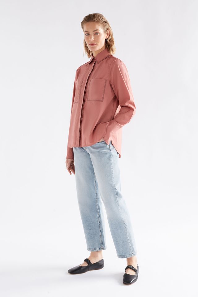 Salli Shirt- Clay Pink
