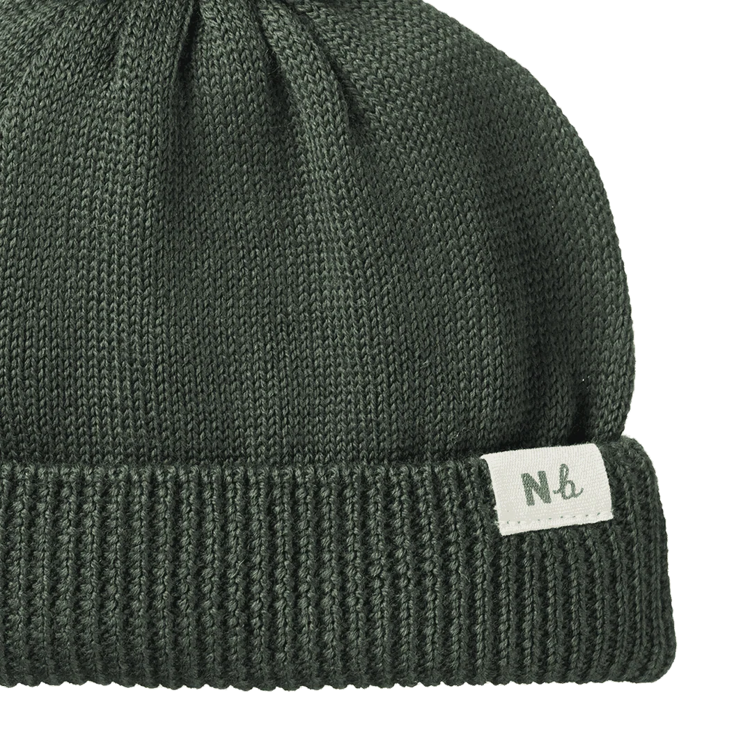 Alpine Pom Pom Beanie - Thyme