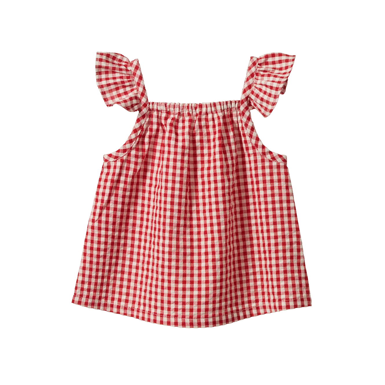 Petal Set - Red Gingham