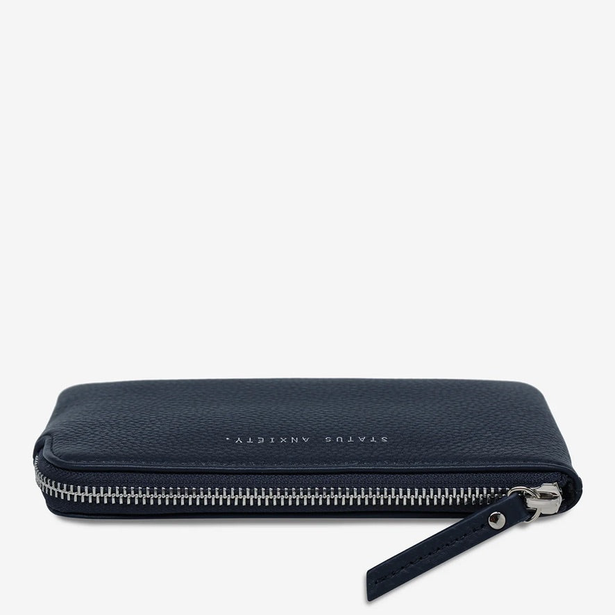 Smoke And Mirrors Wallet - Midnight Blue