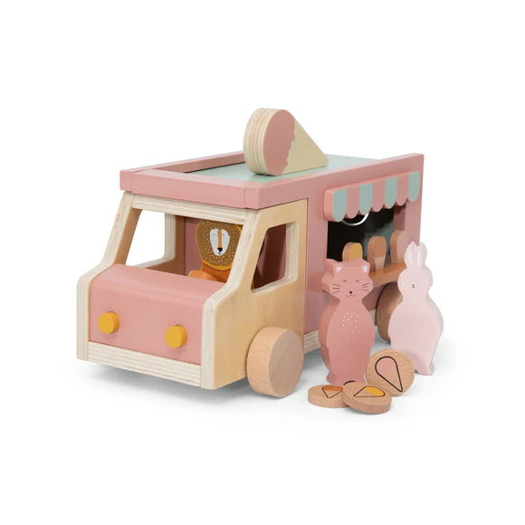 Trixie Wooden ice cream truck