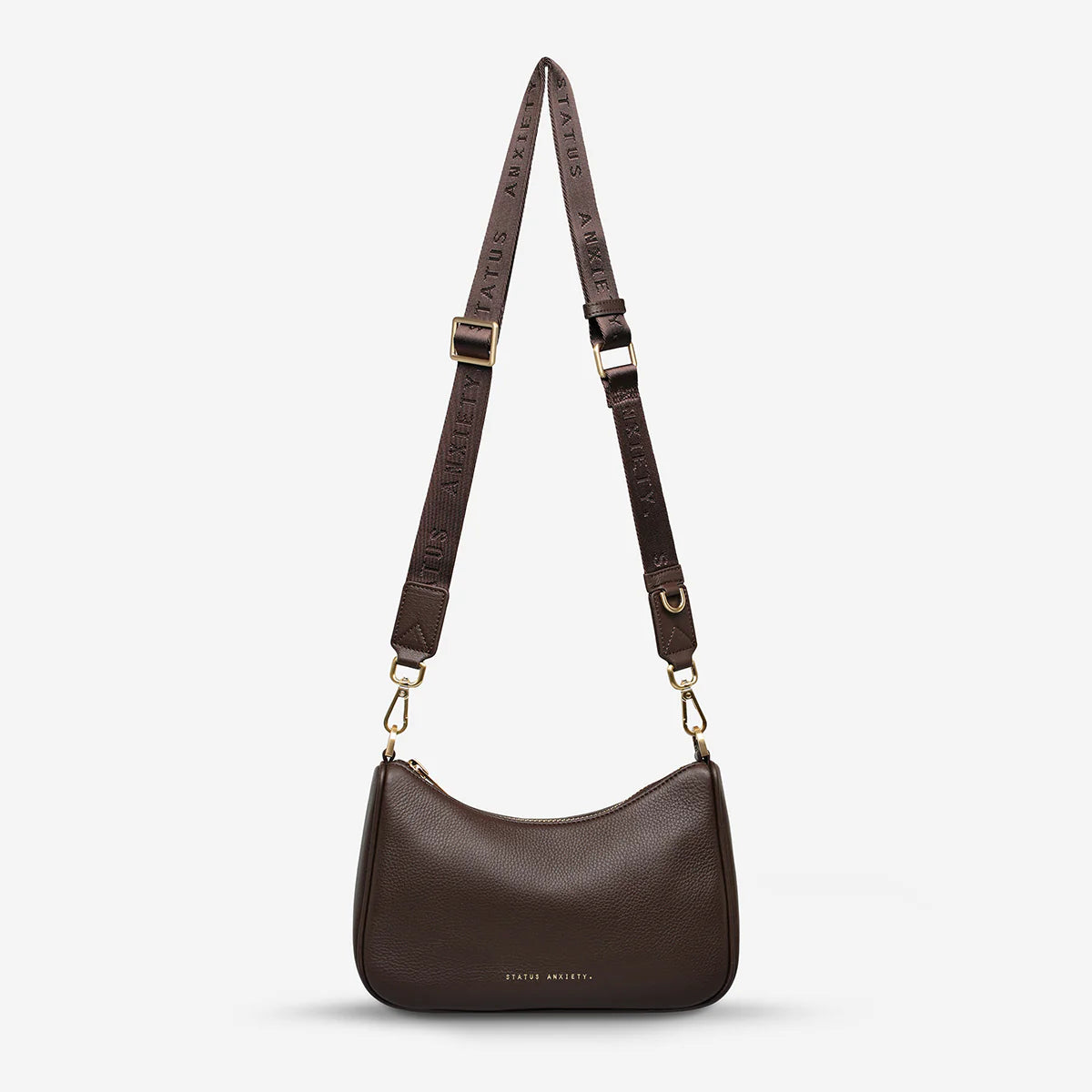 Look Both Ways Bag - Cocoa/Brushed Gold