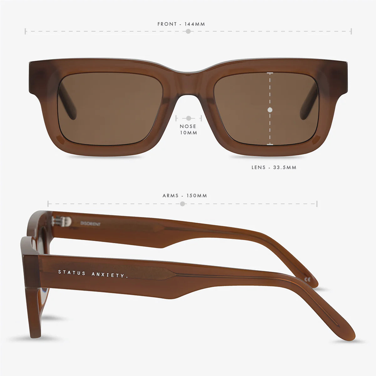 Disorient Sunglasses - Brown
