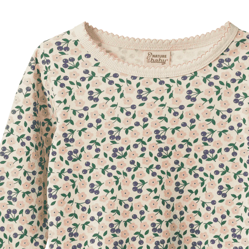 LONG SLEEVE CLOUD TEE, Briarwood Print