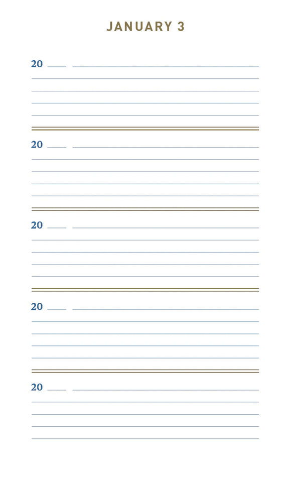 Denim One Line a Day Journal: A Five-Year Memory Book
