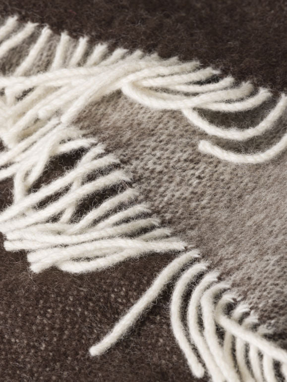 Wool Throw - Cocoa