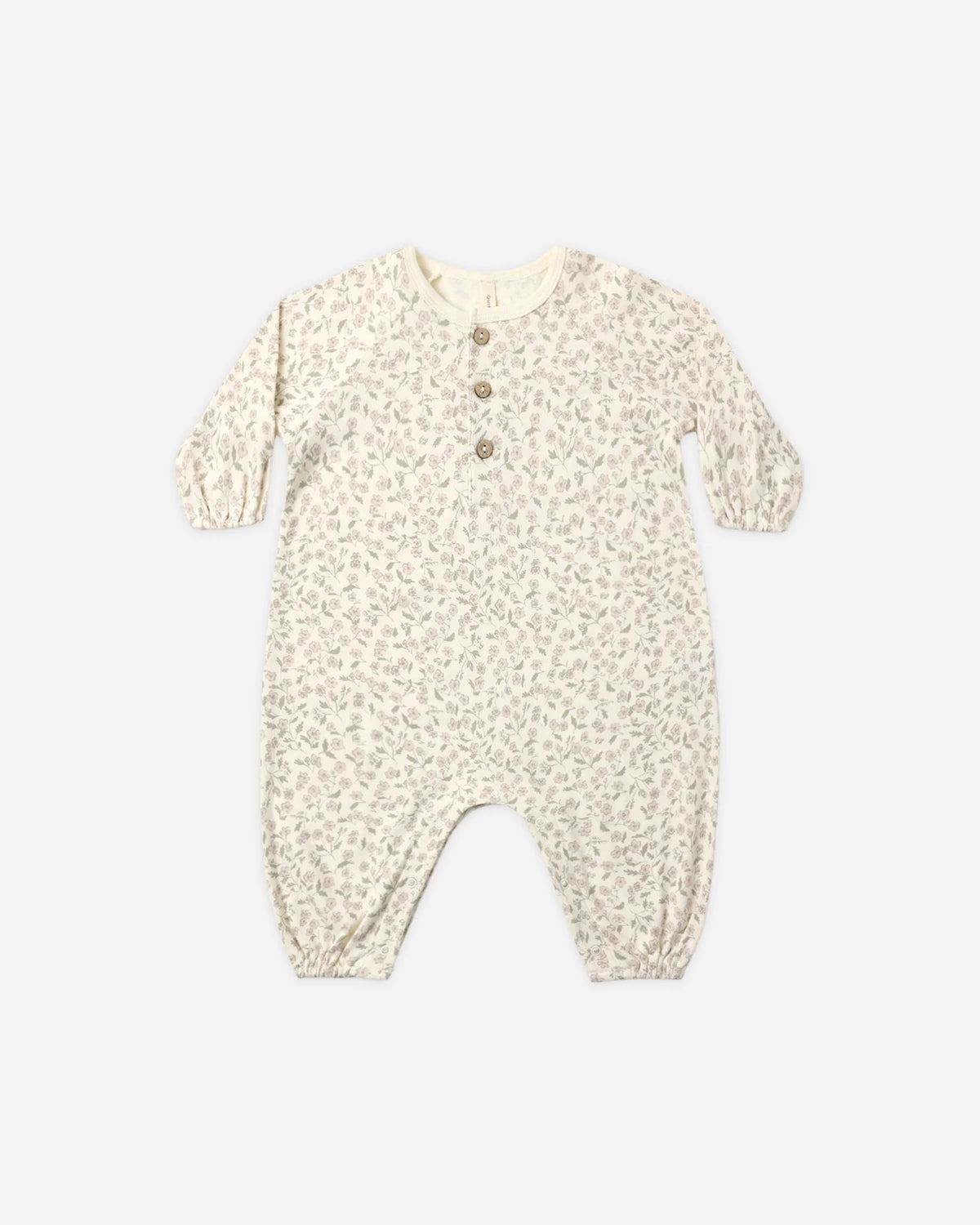 Henley Bubble Jumpsuit Floret