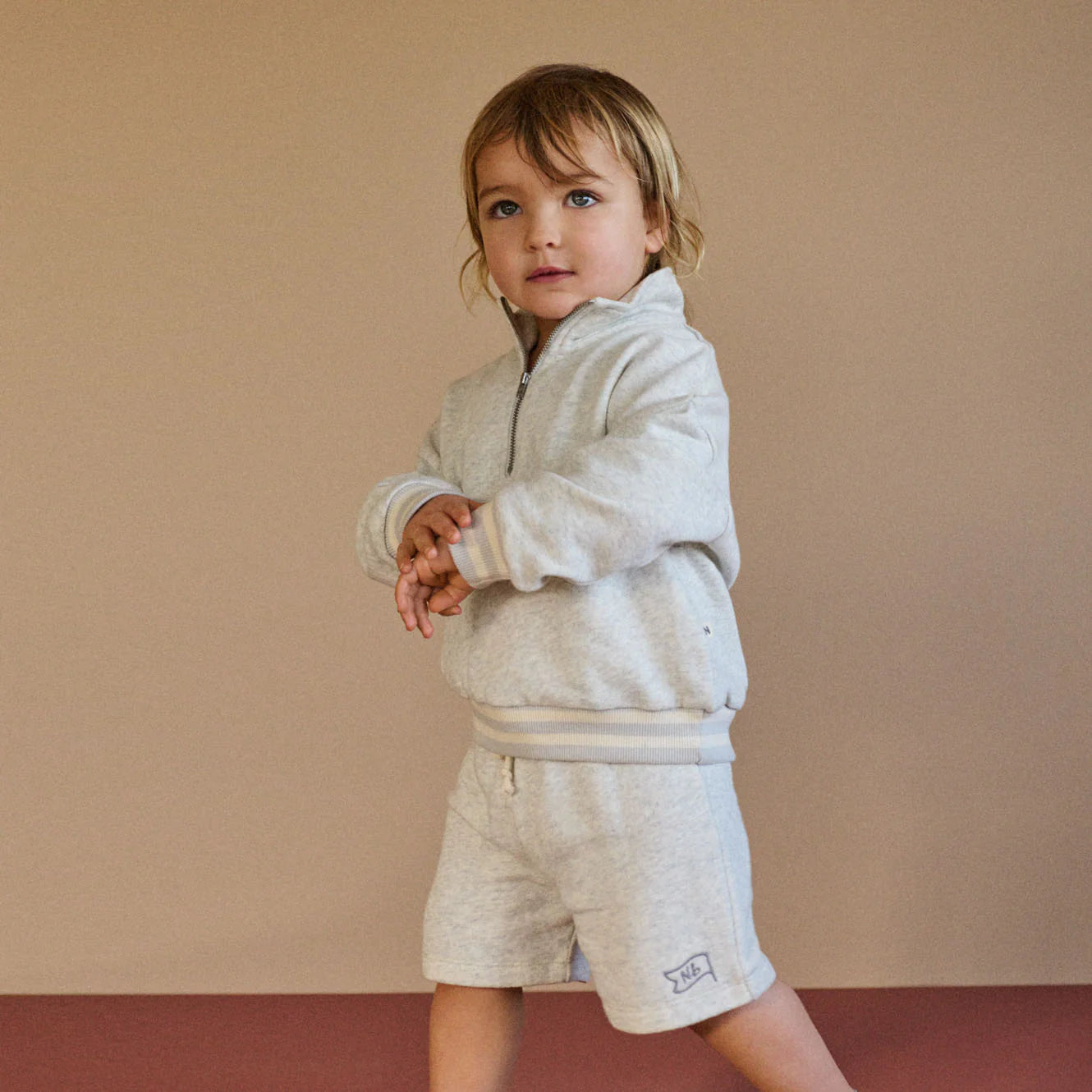 CAMPER SWEATER, Light Grey Marl