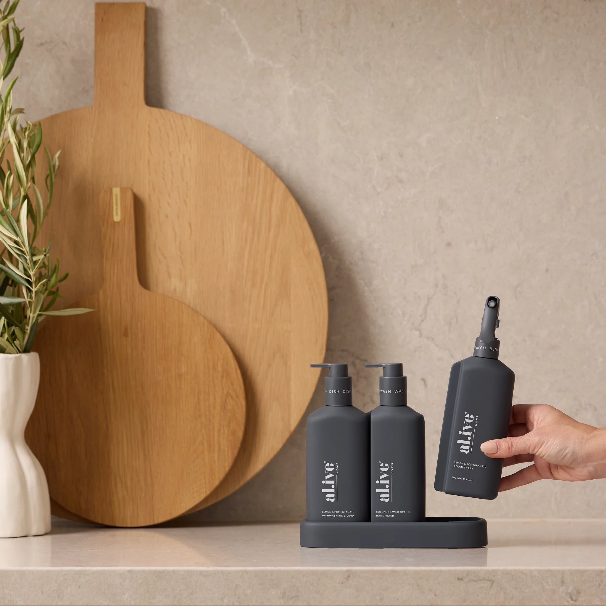 Kitchen Trio - Lemon & Pomegranate + Coconut & Wild Orange