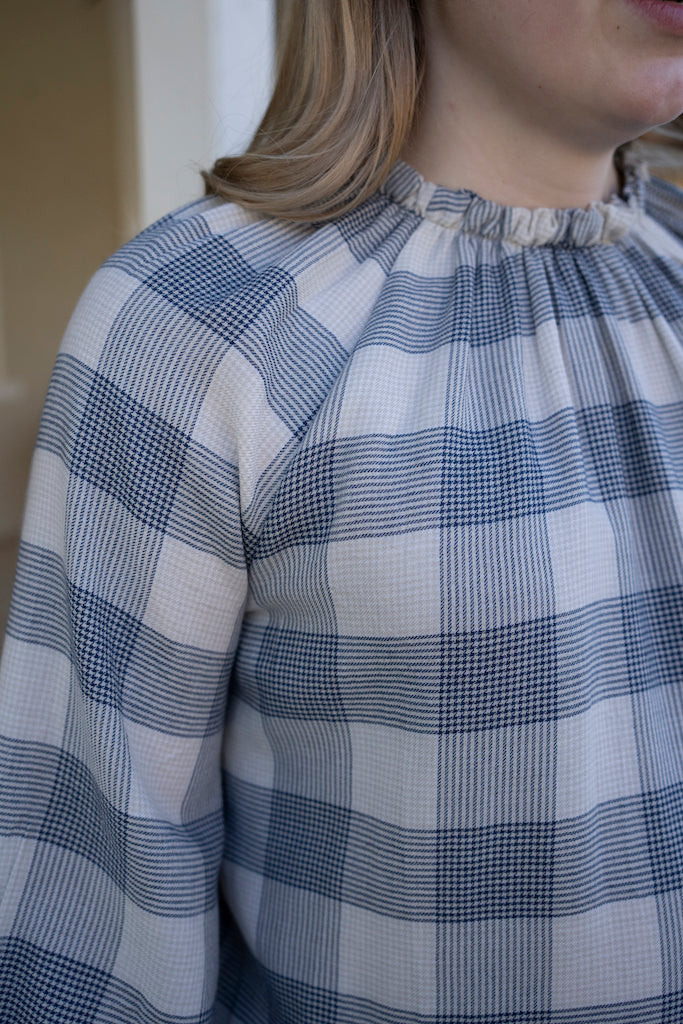 Annie Blouse in Check