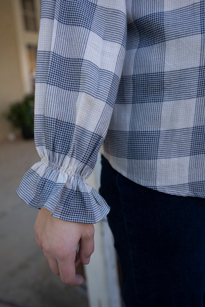 Annie Blouse in Check