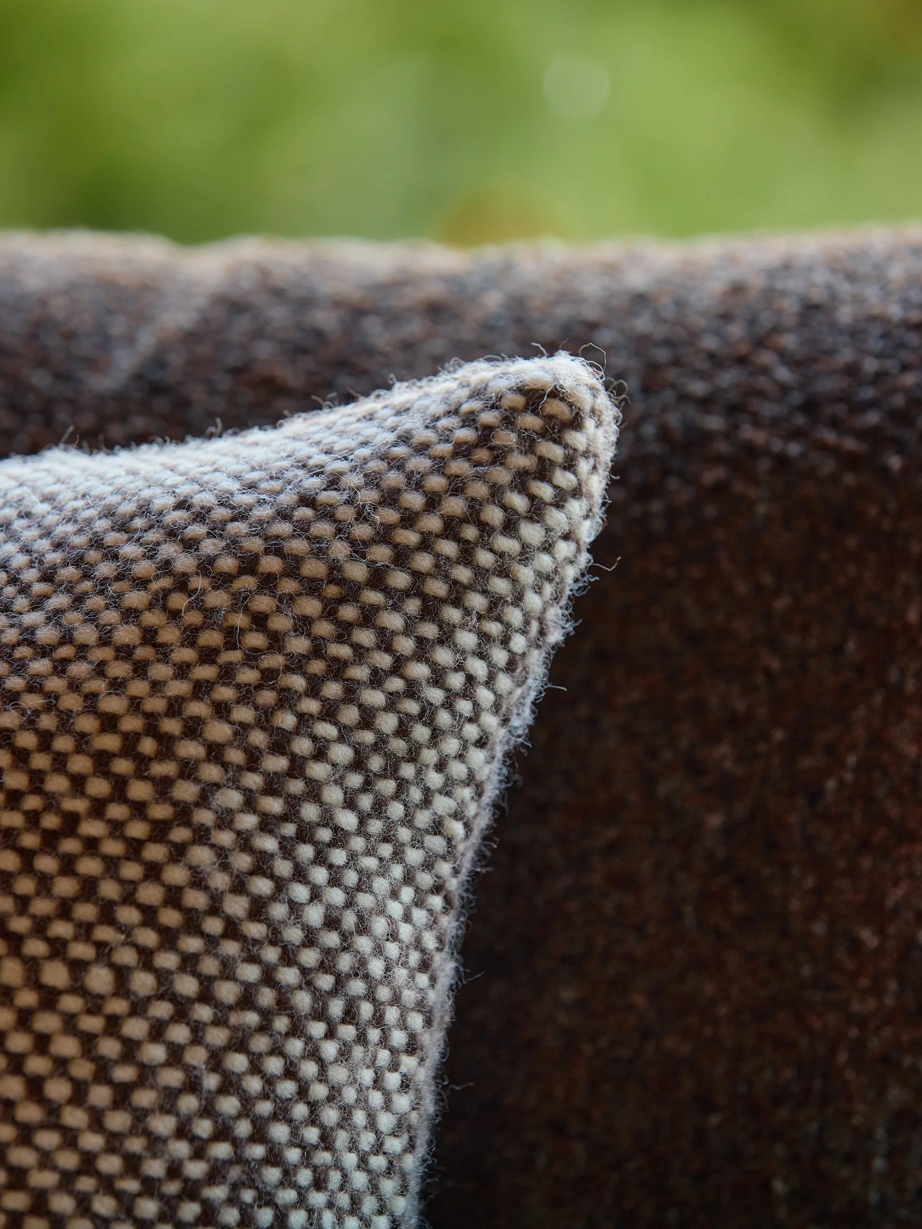 Hutt Wool Cushion Cover - Rye/Natural