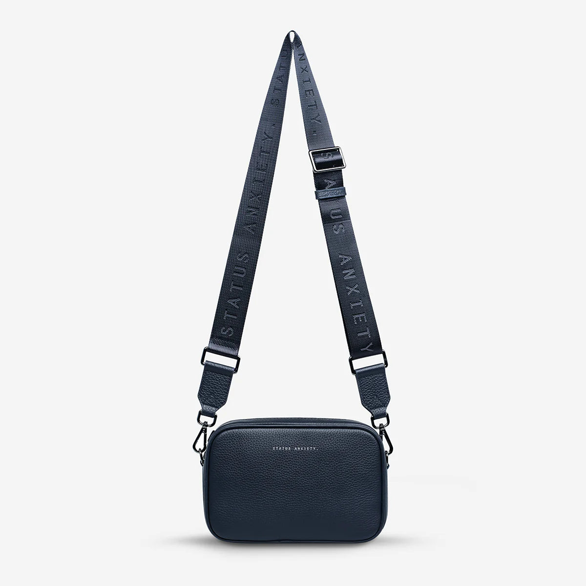 Plunder Bag With Webbed Strap - Midnight Blue