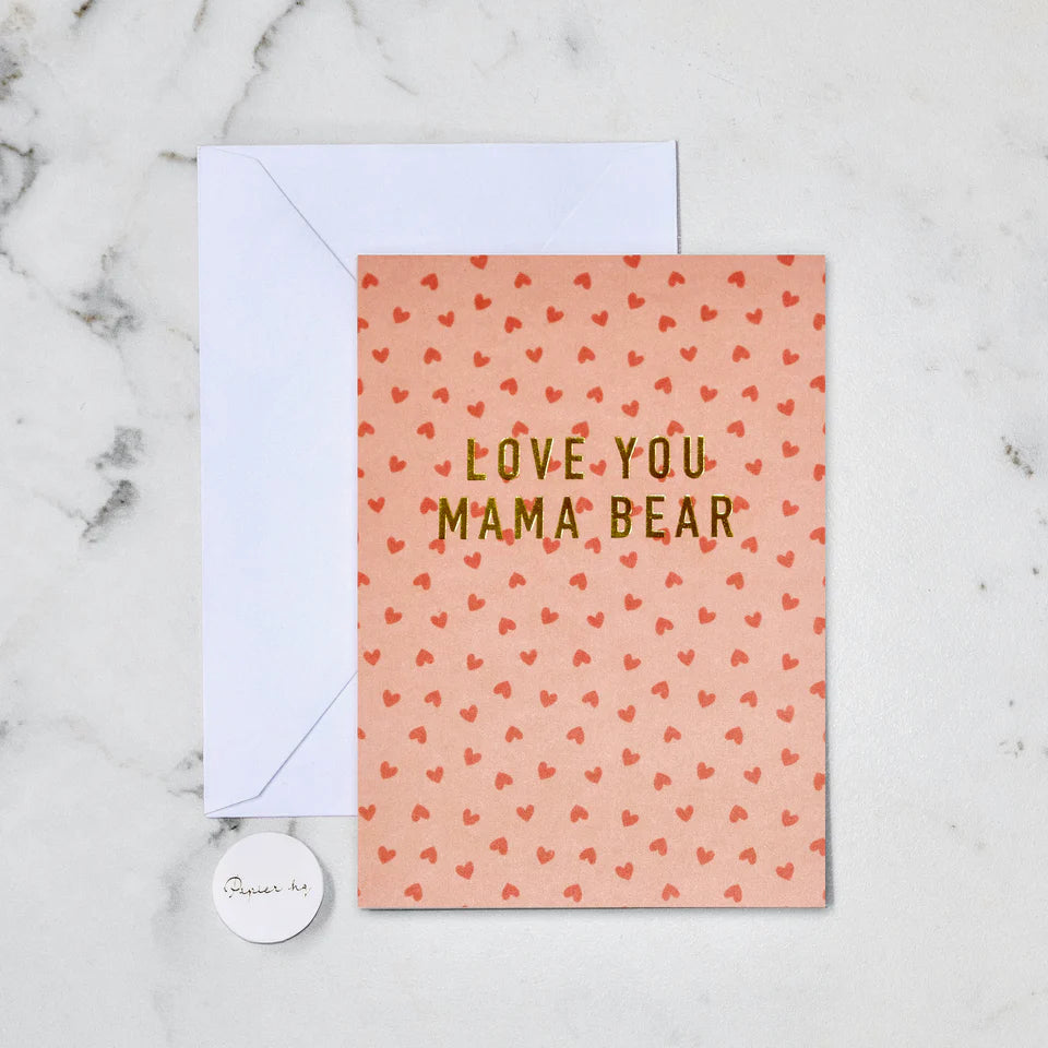 MAMA BEAR GREETING CARD