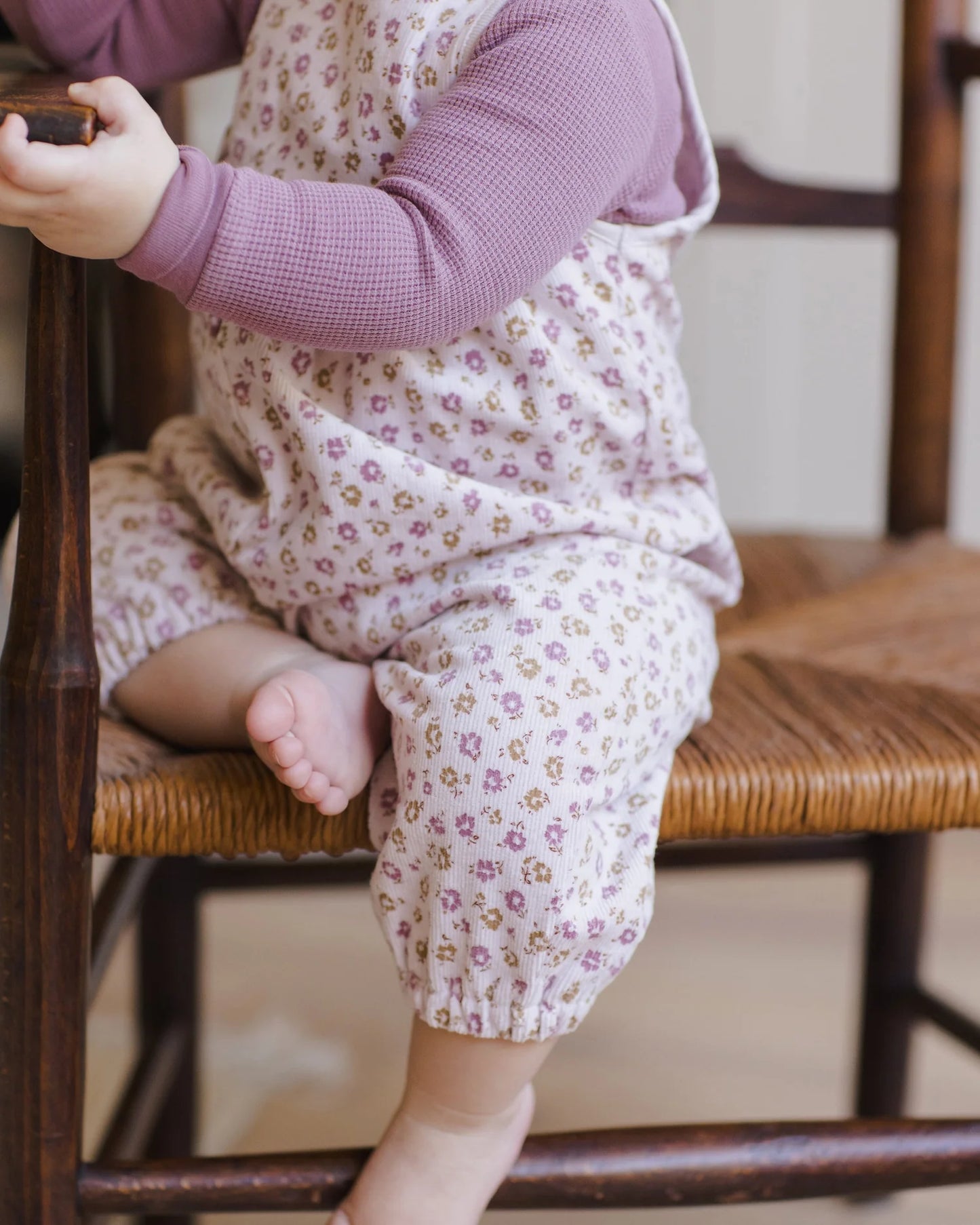 Maisie overall - Lilac Wildflower