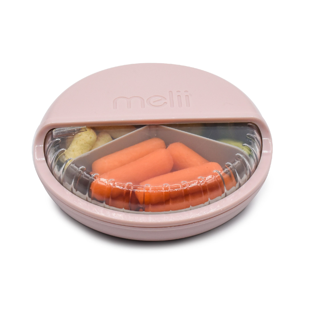 Melii Spin Snack Container - Luxe pink