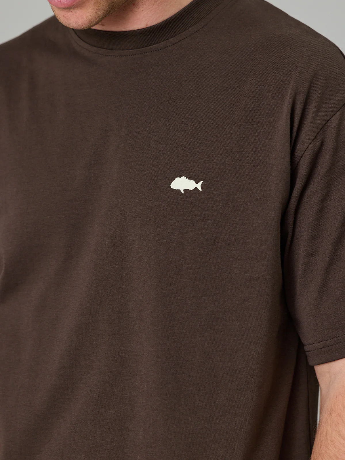 STAMP SEA TEE - EARTH