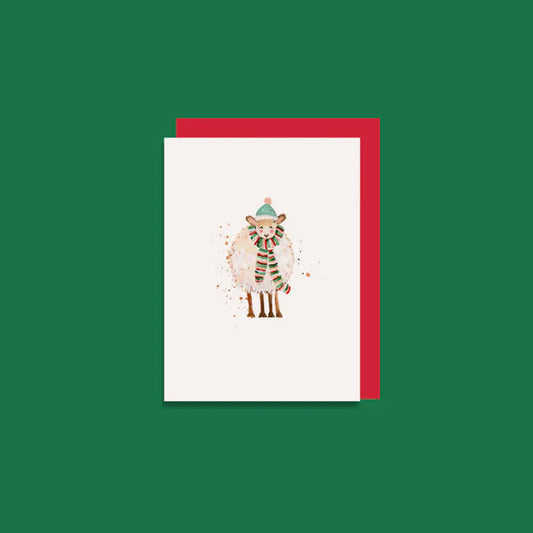 Cosy Lamb - Card