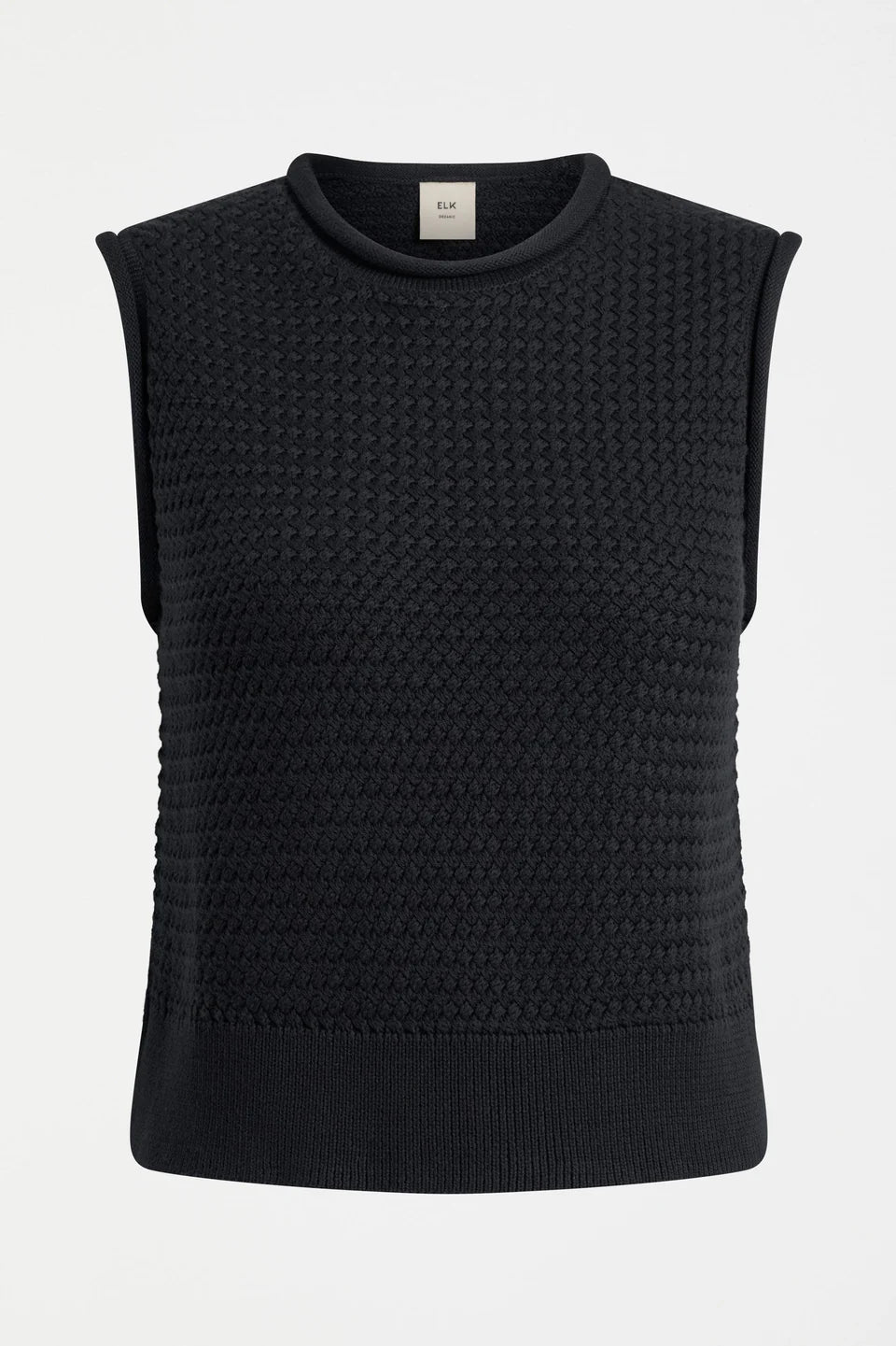 Naya Knit Vest Black