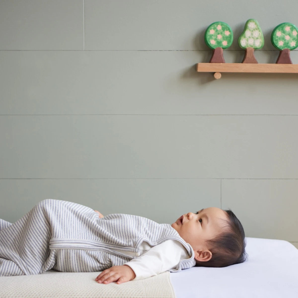 Organic cotton sleeping bag- Grey Marl