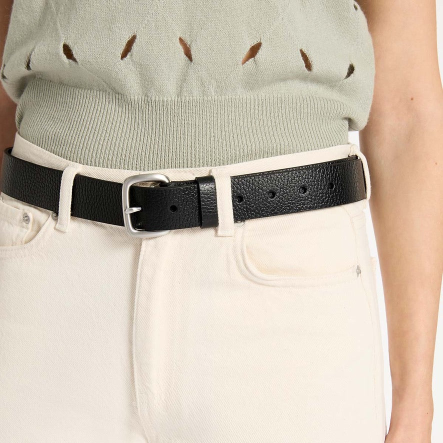 Ease Up Belt - Black/Silver